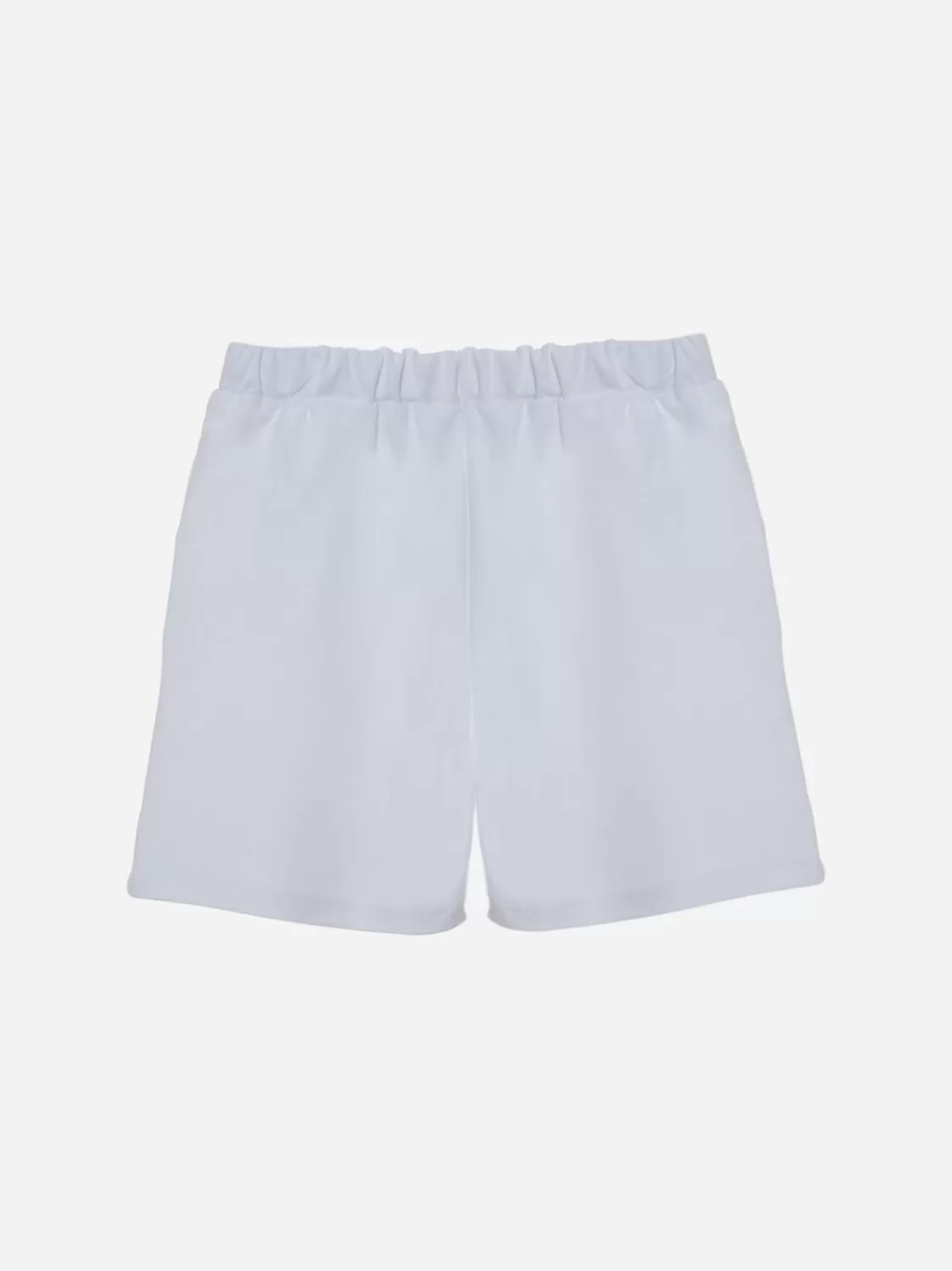 Baby Patachou Witte Jersey Jongensshort