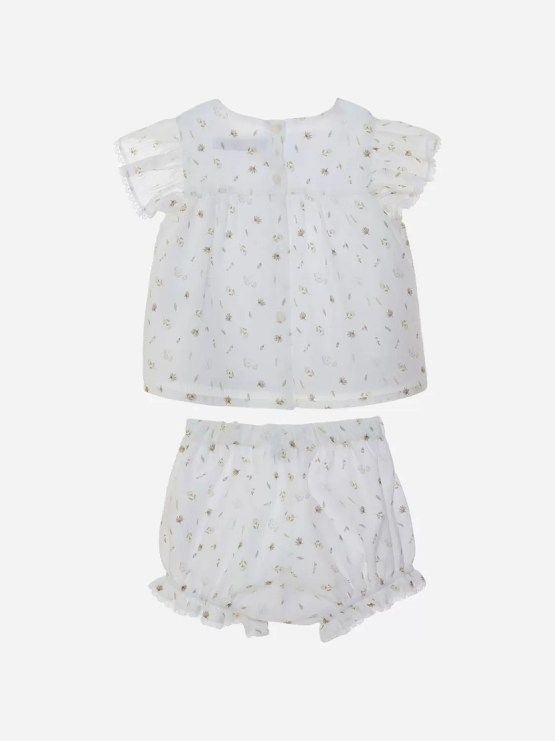 Baby Patachou Witte Set Met Exclusieve Print