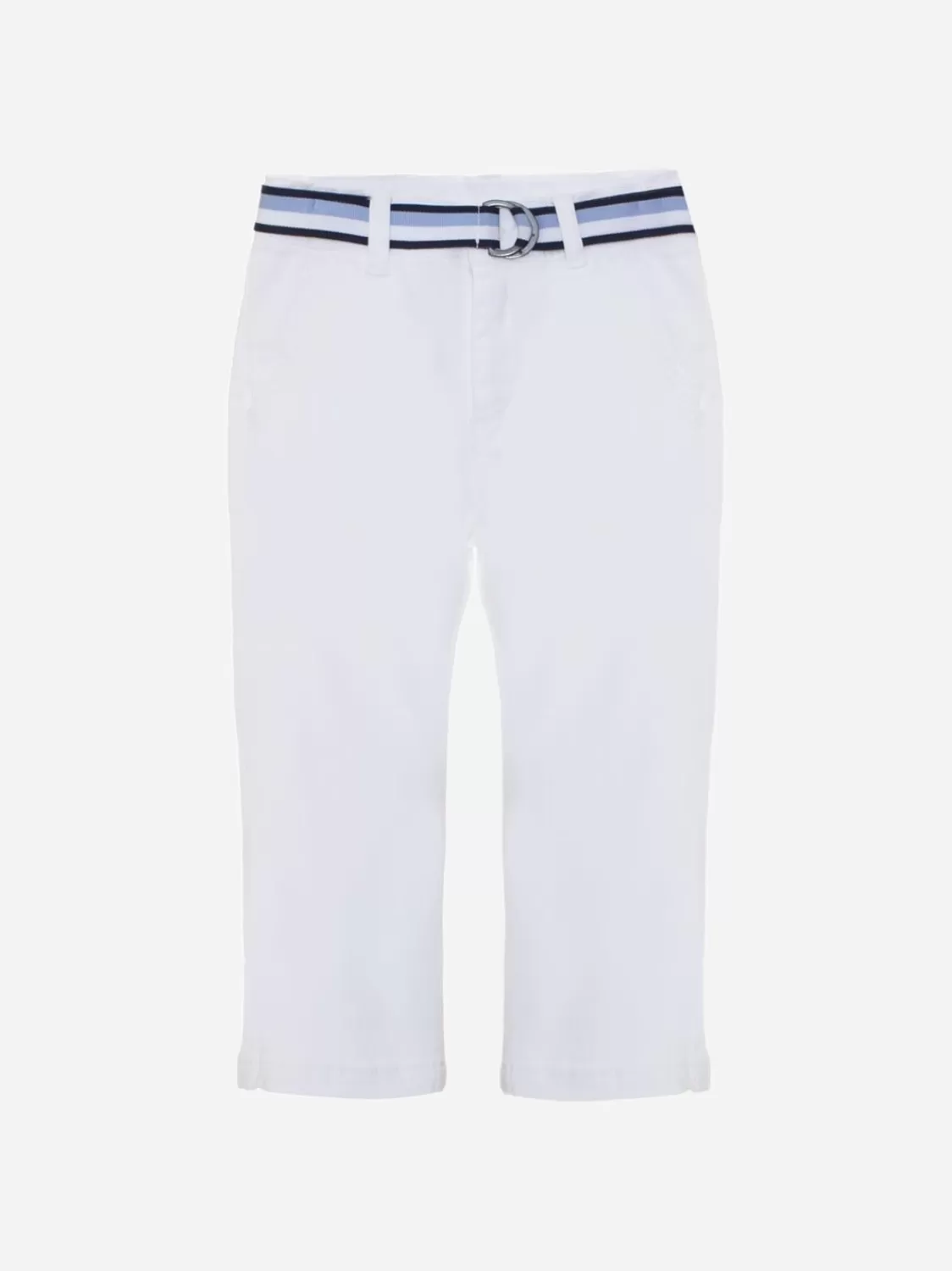 Baby Patachou Witte Twill Jongensbroek