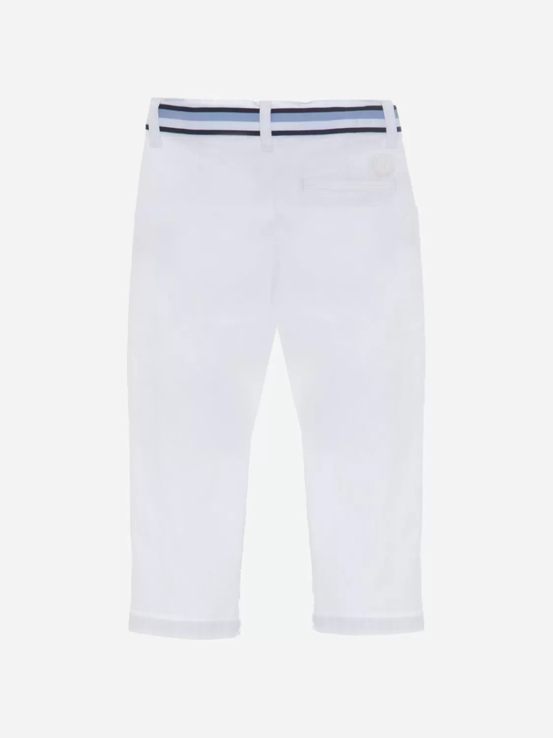 Baby Patachou Witte Twill Jongensbroek