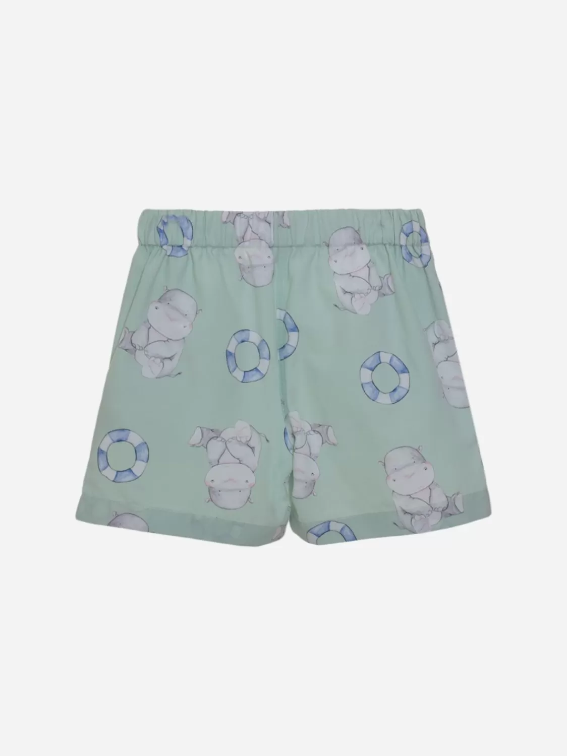 Baby Patachou Zwemshort Met Nijlpaardprint