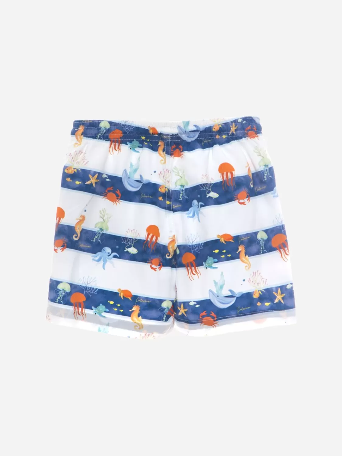 Baby Patachou Zwemshorts Met Nautische Print