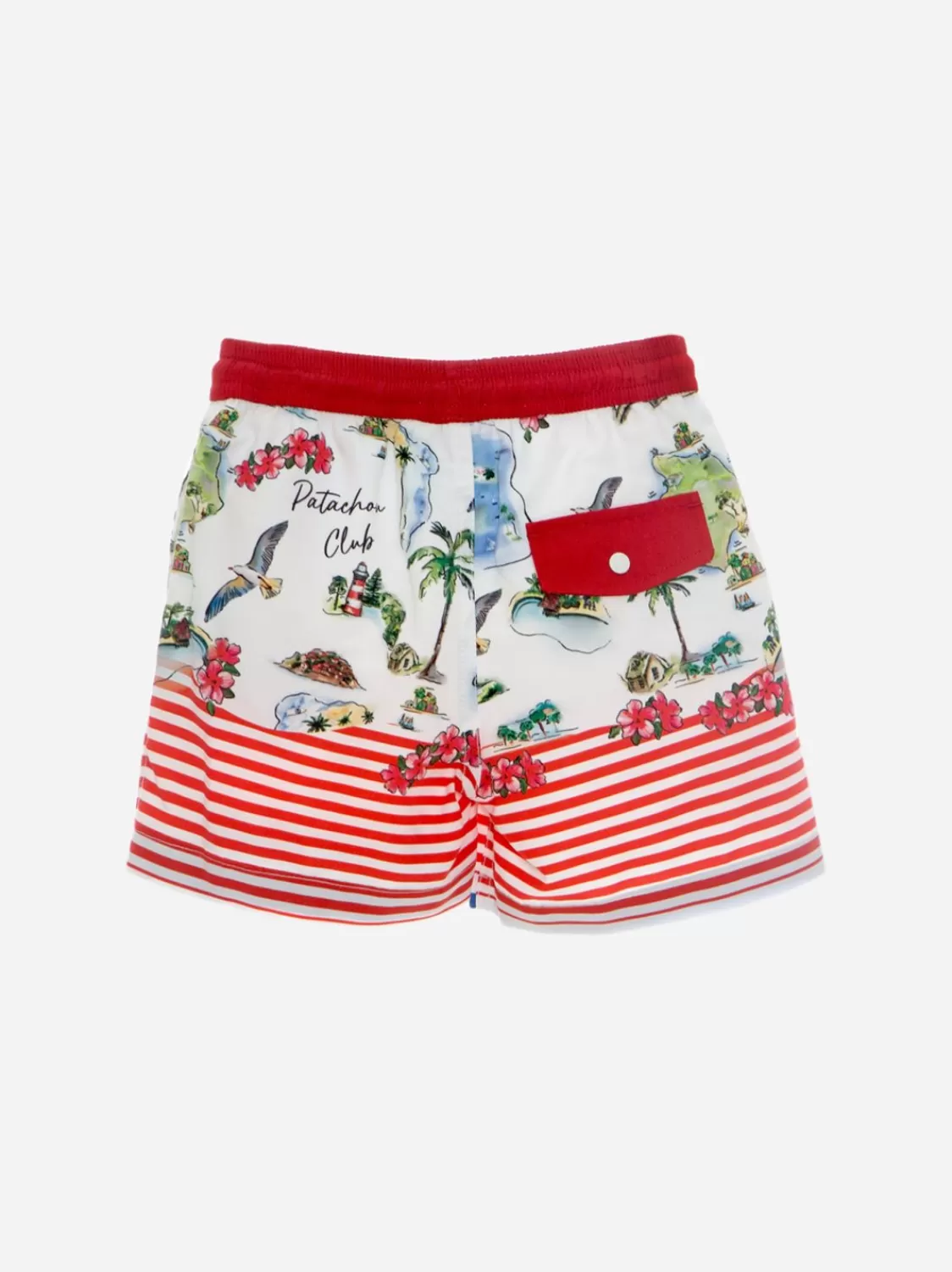 Baby Patachou Zwemshorts Met Nautische Print