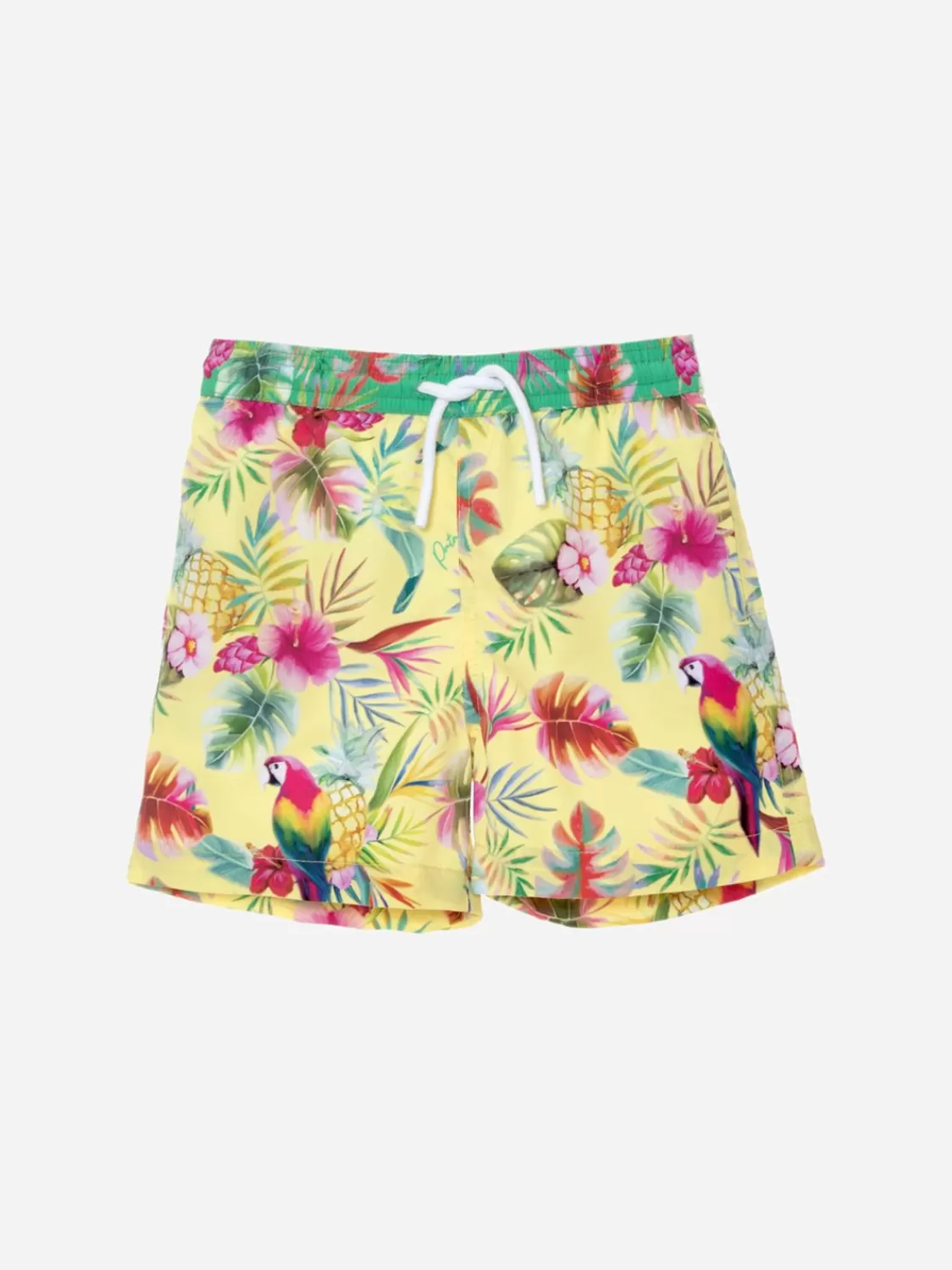 Baby Patachou Zwemshorts Met Tropische Print